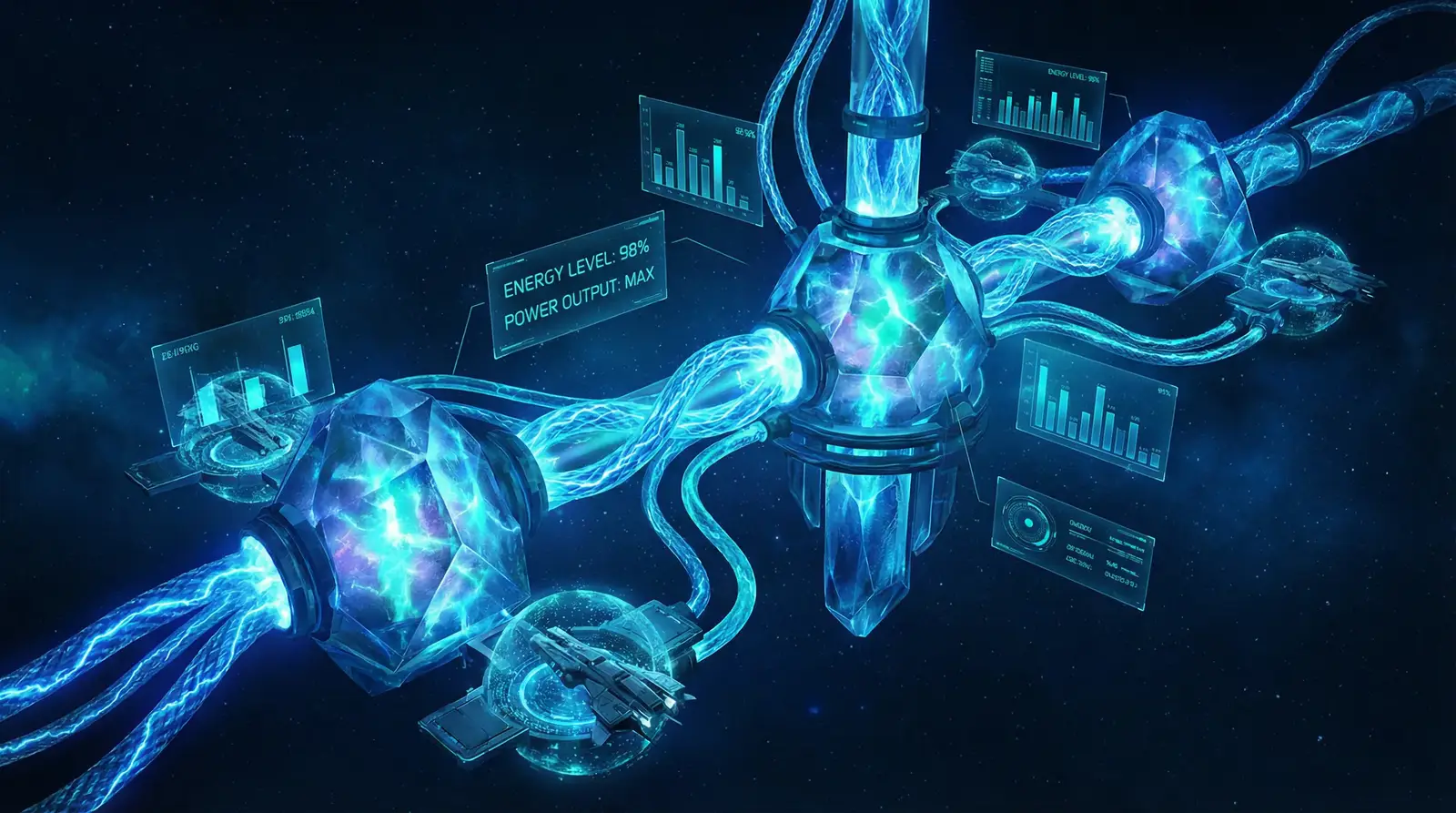 麻豆传媒 - 能量核心科幻设计